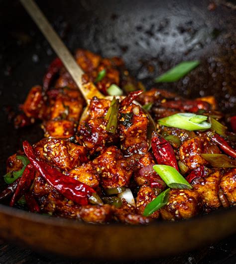  Spicy Tofu with Crunchy Vegetables: Can You Handle the Heat and Texture Tango?